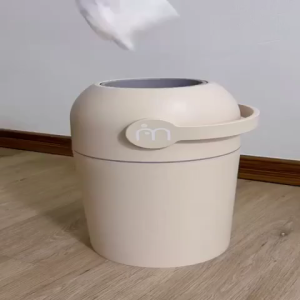 Momama Odour-Free Nappy Bin – Airtight Odour Lock Baby Diaper Disposal | HUSHABUY