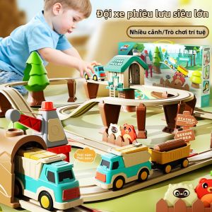 YISBRO | Đồ Chơi Đường Sắt Mạo Hiểm cho Bé Trai 1-5 Tuổi