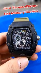 (COD) Jam tangan DIVIGO Tanggal Bawah Aktif Anti Air Original RM DV-2303
