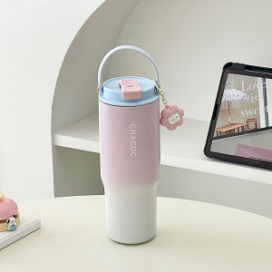Large Capacity Aesthetic Portable Insulated Bottle