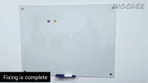 Tempered Glass Board Magnetic Papan Notis Kaca Bermagnet Modern Design (Lowest Magnetic Range in Market)