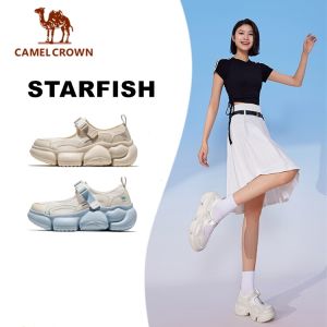 CAMEL CROWN STARFISH Womens Beach Sandals | Breathable Mesh Lightweight Anti-Slip Summer Shoes for Walking Travel & Outdoor Casual Wear