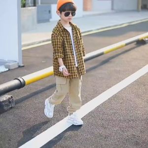 Quần dài túi hộp cho bé kiểu dáng jogger thể thao năng động M2