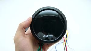 RYSJM | 85MM Car GPS Speedometer RPM Tachometer Digital Oil Pressure Fuel Level Water Temp Voltage Meter For 12V 24V Car Boat Marine