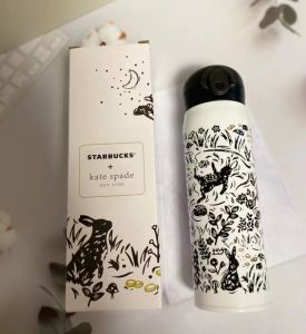 Starbuck แก้วน้ำถ้วยน้ำร้อนรูปกระต่ายน่ารัก 500มล กล่องของขวัญแก้วสะท้อนตีกลับจากเกาหลี ราคาประมาณ 1,200 บาท