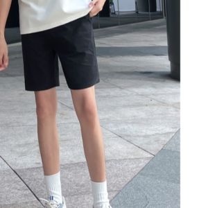 XILANDUO | Fitted Shortie Waffle Polo Dress