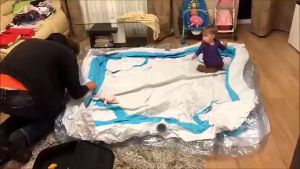 INTEX 56475 Inflatable Swimming Pool Center Family Lounge w 4 Built-In Inflatable Seat and 2 Drink Holders Kolam Murah