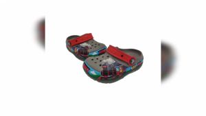 Croc Fun Lab Train Kids & Junior Sandal Anak