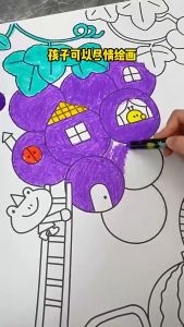 Kids Coloring Roll Painting Rolls Drawing Paper Childrens Graffiti Painting Scrolls Kids Painting Gift
