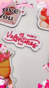 Magnet kulkas VALENTINE - Hadiah VALENTINE