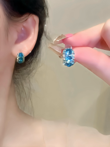 Elegant 925 Silver Full Diamond Womens No Piercing Mosquito Coil Ear Cuff Fashionable Korean Style Alloy Gold Plated Jewelry