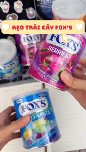 Kẹo Trái Cây Foxs Hộp 180G