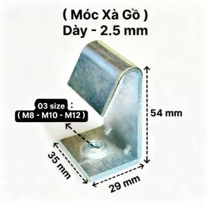 Móc xà gồ ( M8 - M10 ) - combo 10 cái