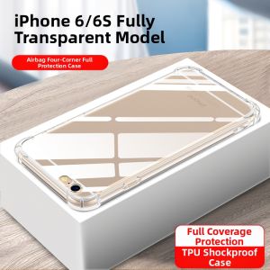 RISEOUS | Transparent Silicone Ultra-Thin Shockproof Full-Enclosure Phone Case