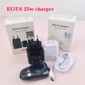 Samsung | Samsung A17 A16 25W PD Fast Charger Usb Type C Cargador For Galaxy S25 S23 S24 Plus A54 F36 F16 A26 A25 Adapter Z Flip Fold 7 6