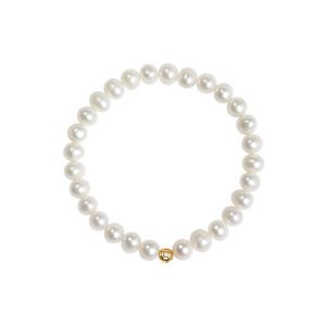 Natural Freshwater Pearl 925 Silver Commuter-friendly Versatile Bracelet