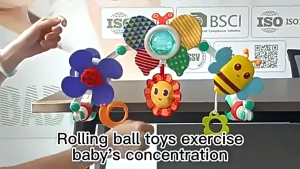 Baby Stroller Arch Toy Crib Toy Pram Foldable HangingMobile Toys for Newborn Toddler Stroller Car Seat Pushchair 0-12Month