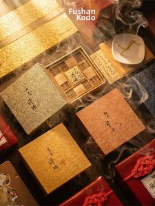 HDELIWUQINGDAN | Aromatic Incense For Gift Three Layers Box