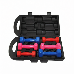 Keluojing | Coated Dumbbell Set Household Use Universal for All Ages Hexagonal