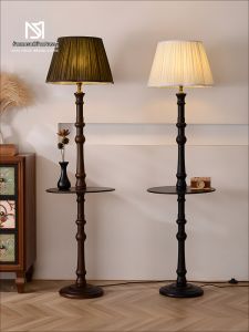 MOYU | Vintage American Floor Lamp for Living Room and Bedroom