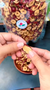 1Kg Táo Đỏ Cắt Lát Sấy Khô Đều Và Đẹp