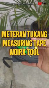 Meteran 3 5 7.5 Meter Meteran Bangunan Roll Karet Murah Pengukur WOIRX TOOL