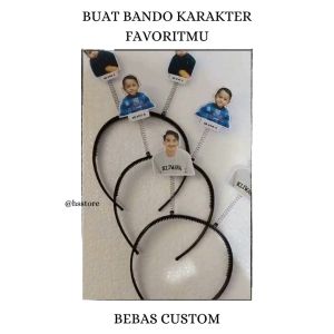 Bando Request Foto / Bando Tuing Tuing Bando Custom Bando Konser Bando Kpop / Kado Bando Unik Ulang tahun