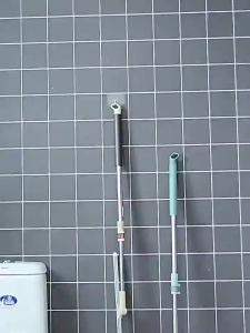 [😀SG Ready Stock]Silicone wiper magic hanging water version bathroom toilet sweeper glass hair sweeper dry and wet dual use