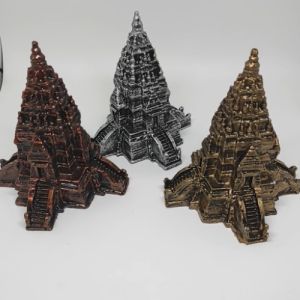 Souvenir Miniatur Candi Prambanan Temple Empat Pintu 10x6x14 cm - Oleh Oleh Khas Jogja Indonesia\nHiasan Aquarium Aquascape Miniatur Candi Prambanan Temple Empat Pintu 10x6x14 cm - Dekorasi Aquarium Unik