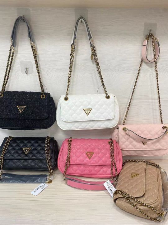 Guess สะพายข้าง ขนาด 12 นิ้ว สินค้าOutlet Lazada.co.th