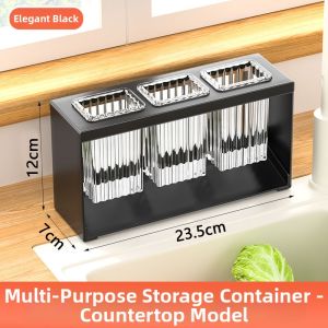 Multifunctional Water Draining Storage Rack