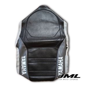 Sarung Kulit Jok Motor Yamaha Alfa Alpha Original - Hitam Abu-abu Merah Kuning - Otomotif Sepeda Motor Suku Cadang Body Frame Jok Motor