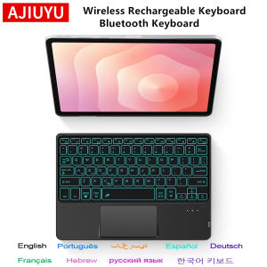 Backlight TouchPad Keyboard For Samsung Galaxy Tab S11 S10 Lite S9 FE S7 S8 S9 A8 A9+ S6Lite Tablet Bluetooth Wireless Keyboard