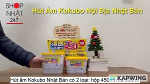 Hộp hút ẩm KOKUBO 800ml nội địa Nhật Bản