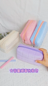 SIGVARD Tas Kosmetik Makeup Fashion Korean Style Pouch Travel Wanita Portabel Bantal Beludru TK04