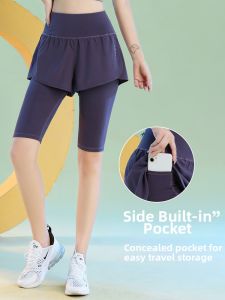 BAISILING | Two-Tone Appearance Tight Quick-Dry Sport Shorts Five Division