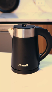 Dowell 800ml Electric Kettle | Double-Wall Heat Protection | LED Indicator | 360° Rotational Base | 800W | EK-800
