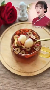 【Dysmenorrhea tea】玫瑰黑糖姜枣茶 姨妈量少 痛经 手脚冰凉 宫寒 气血双补 暖宫调经 花草茶 红糖姜茶、红枣桂圆枸杞茶、玫瑰花黑糖姜枣茶 Rose black sugar ginger jujube tea menstrual cramps cold hands and feet uterus cold warming uterus meridian regulationbrown sugar ginger tea red dates goji berry tea