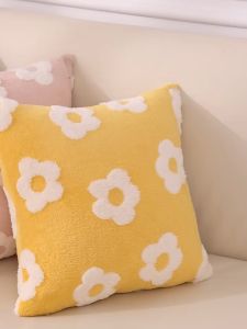 40/45/50cm New Plush Pillow Cushion Thickened Sofa Bolster Living Room Set With Core Window Bedroom Bedside Office Pillow