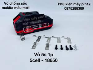 Vỏ mạch makita 18-21vled ngang chống sốc mẫu mới đầy đủ phụ kiện