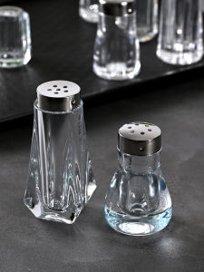 Acrylic Seasoning Bottle Transparent Restaurant Style Pepper Cumin Chili Powder Storage Jar Kitchen Cooking Utensil Storage Container