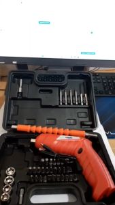 (BGH) Obeng Elektrik 3.6V /Cordless Screwdriver 36V dilengkapi dengan indikator lampu LED