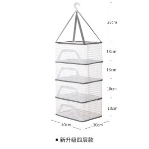 Sun-drying Vegetable Net Potato Drying Net Home Use Vegetable Drying Rack Three Layer Handmade Sun-drying Basket for Clothes And Supplies