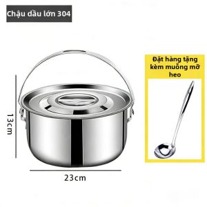 BAICHANG | Lọ Lưu Trữ Bếp Dung Lượng Lớn Chống Nhiệt Thép Không Gỉ Đạt Tiêu Chuẩn Thực Phẩm