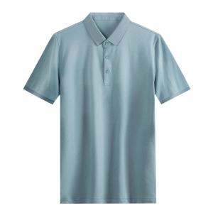 ROMON | Áo thun polo nam mùa hè mới thời trang ôm vừa vặn thương mại thường ngày cổ polo tay ngắn cotton nguyên chất áo thun nam