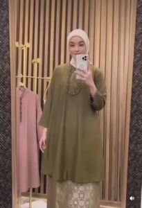 Stelan Rok Tunik Batu Payet Busui Brand Kamari Katun Toyobo Fodu Premium