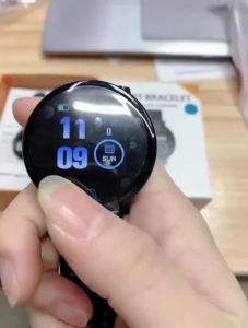 119 Plus Smart Watch Rechargeable Wear-resistant Waterproof Women Men Round Smart Wristwatch Smart Wristwatch High Clarity