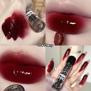 Mirror Lip Glaze - Long-Lasting Non-Fading Hydrating Liquid Lipstick with Watery Texture - Luxurious Glossy Shin