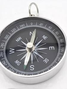 Portable Outdoor Camping Hiking Metal Aluminum Alloy Compass Waterproof Rustproof Navigation Compass
