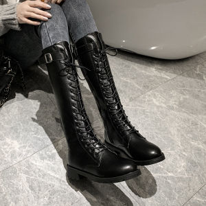 Plus size Womens Boots 41-43 Thick Leg Slimming below the Knee Boots Big Tube Circumference Boots\n Knight Boots Children Chubby Girl